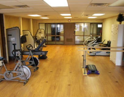 Inside the vmp milwaukee rehab center.