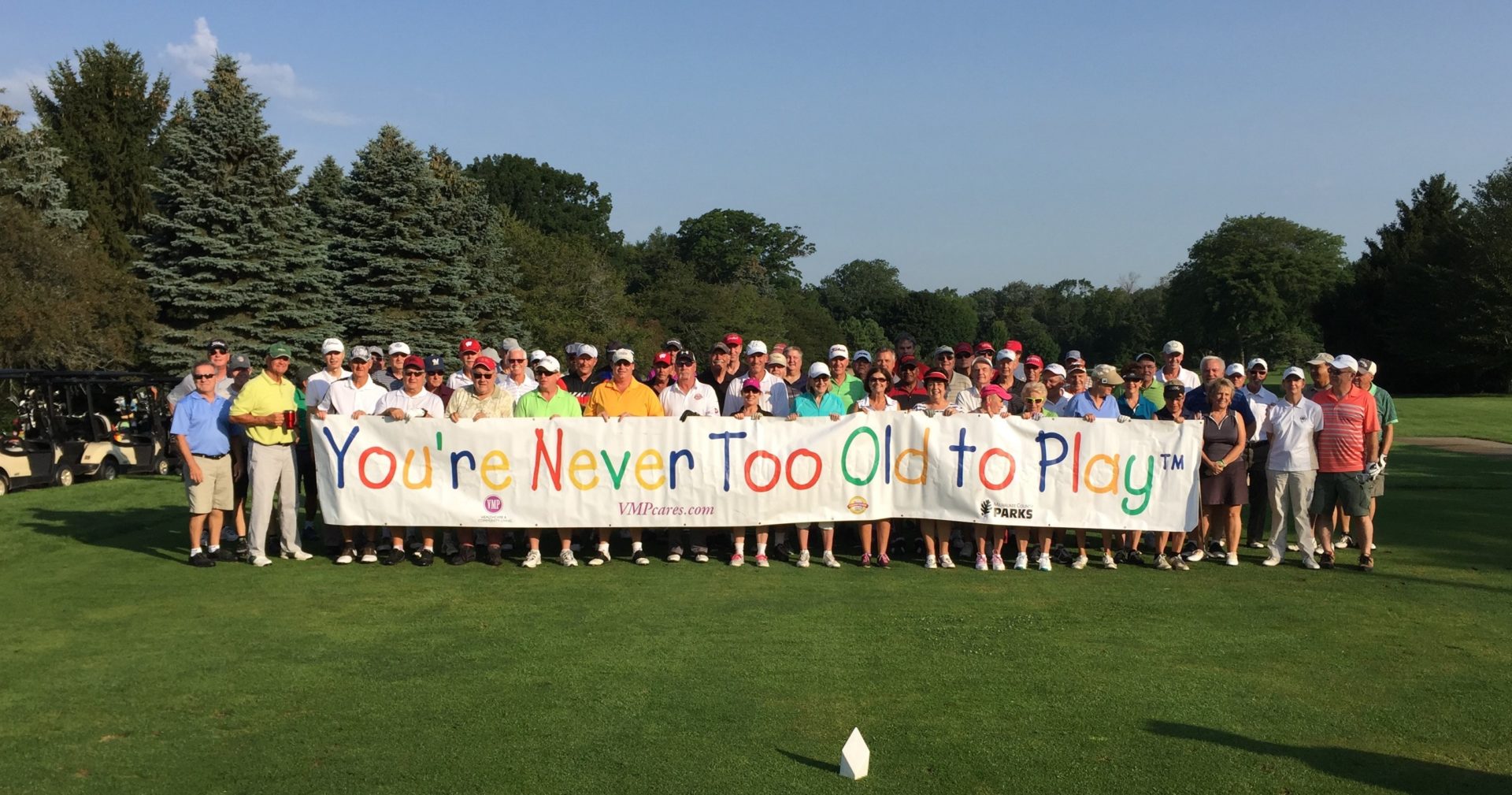 VMP Milwaukee golf outing group photo.