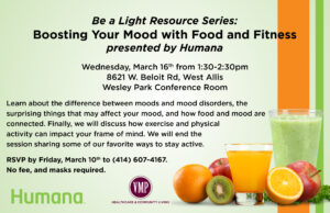 Be a Light Resource Series: Boosting Your Mood with Food and Fitness