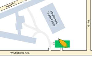 Map for VMP Corn Roast Fundraiser