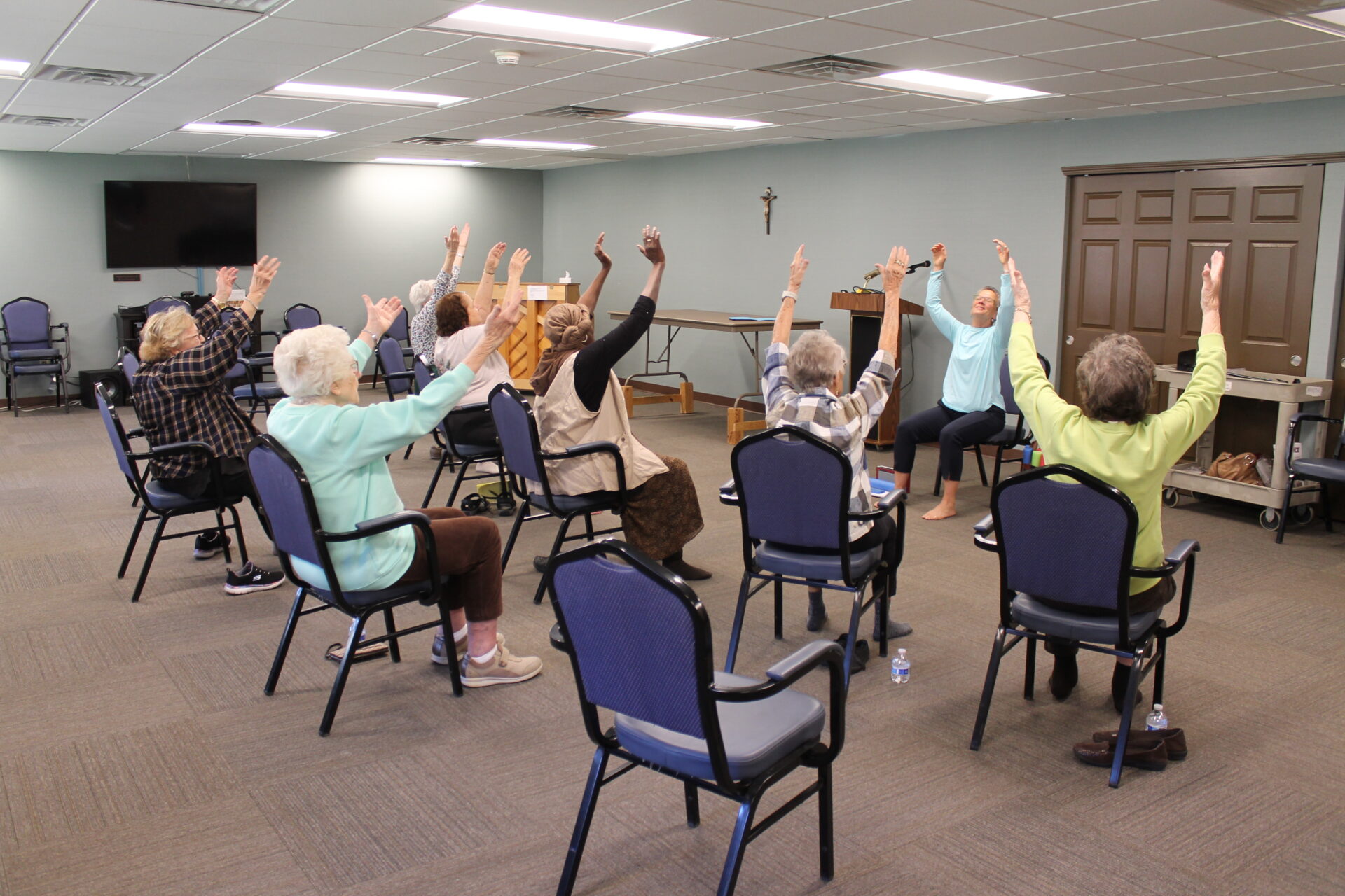 exercise class at VMP